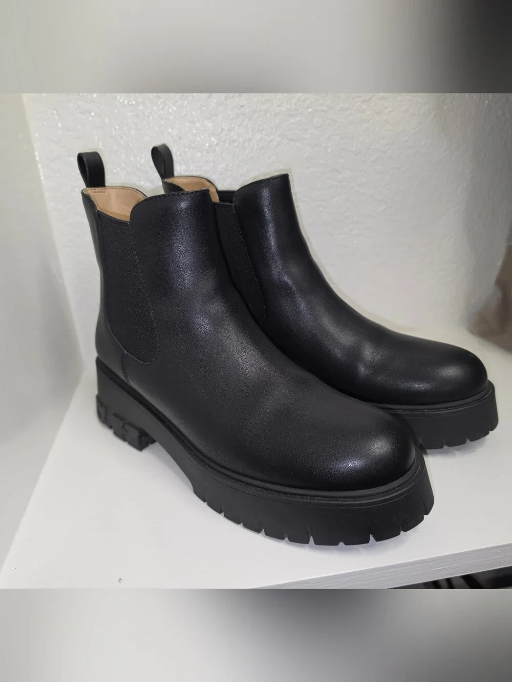 Coach REID Leather Women's Chelsea Boots 9
